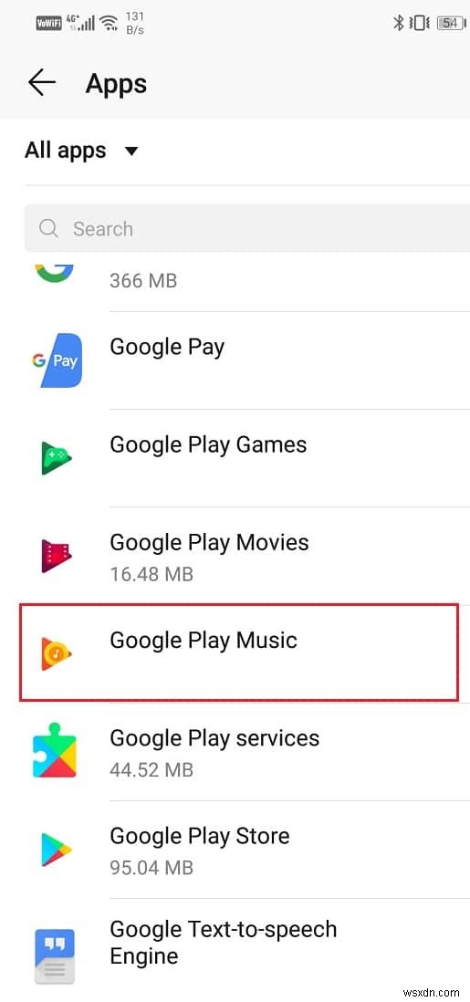 แก้ไข Google Play Music หยุดทำงาน