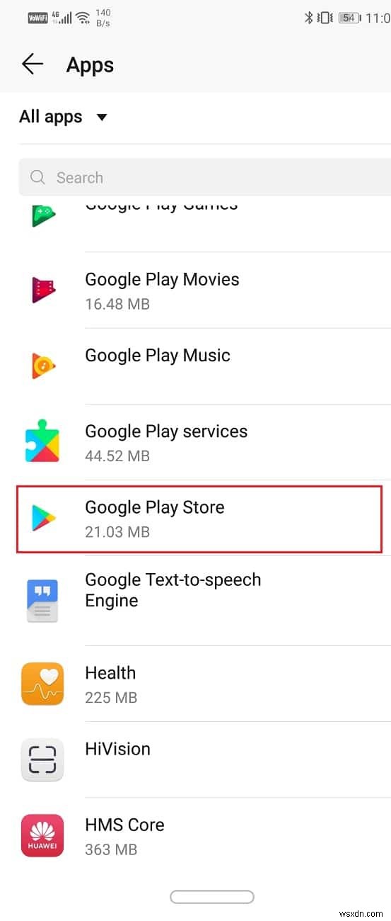 แก้ไข Google Play Store ที่ค้างอยู่ใน Google Play กำลังรอ Wi-Fi