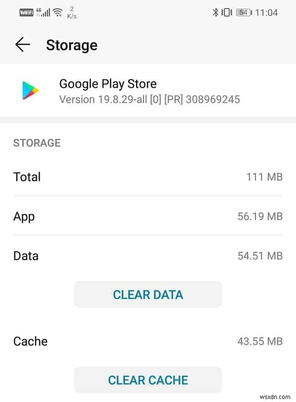 แก้ไข Google Play Store ที่ค้างอยู่ใน Google Play กำลังรอ Wi-Fi