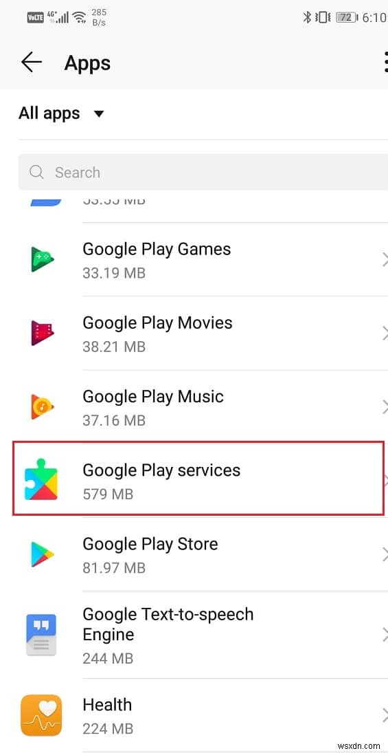 วิธีอัปเดตบริการ Google Play ด้วยตนเอง