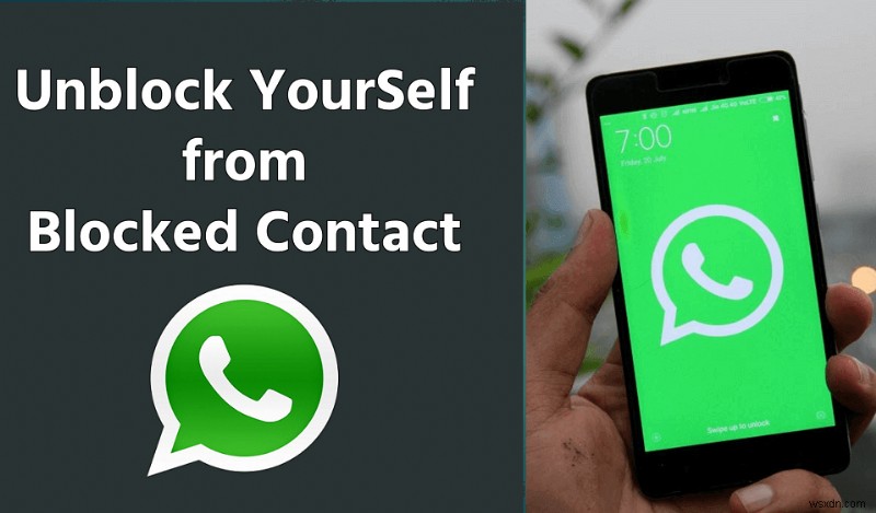 วิธีเลิกบล็อกตัวเองใน WhatsApp เมื่อถูกบล็อก