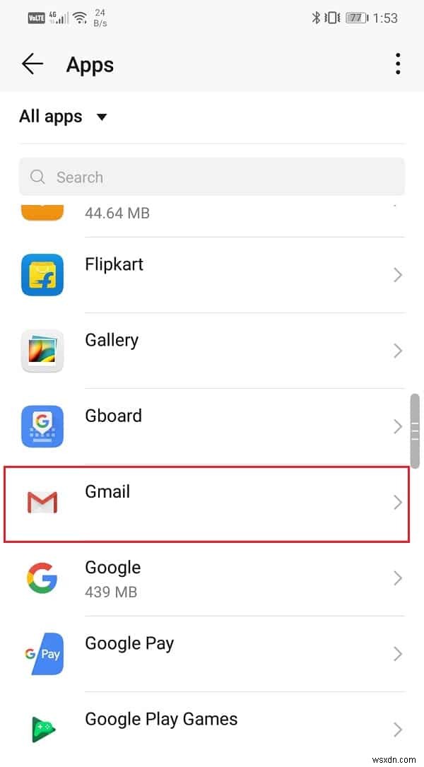 แก้ไขแอป Gmail ไม่ซิงค์บน Android