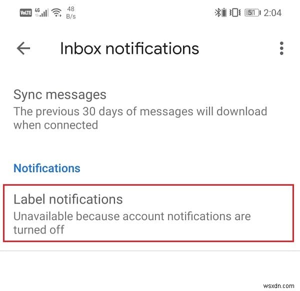 แก้ไขแอป Gmail ไม่ซิงค์บน Android