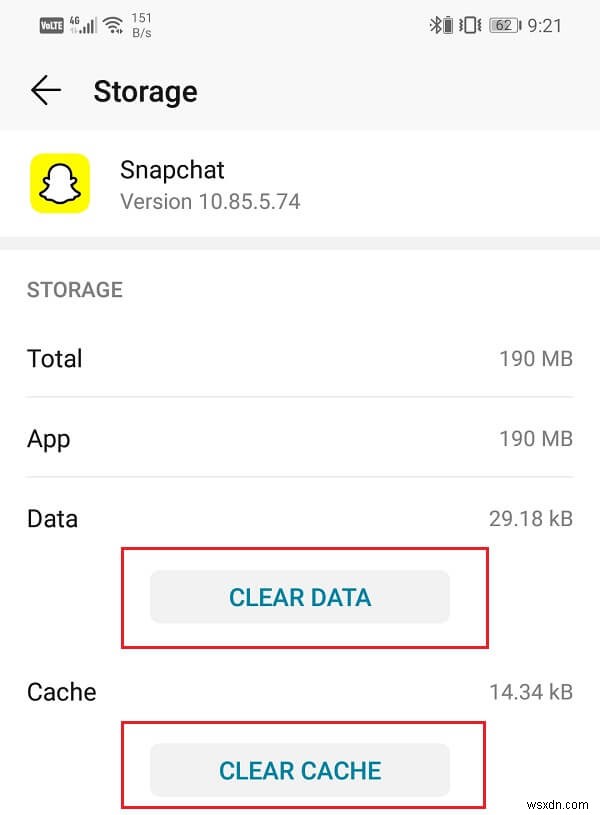 แก้ไข Snapchat ล่าช้าหรือปัญหาการหยุดทำงานบน Android