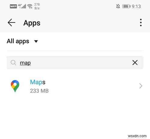 แก้ไข Google แผนที่ไม่แสดงเส้นทางใน Android