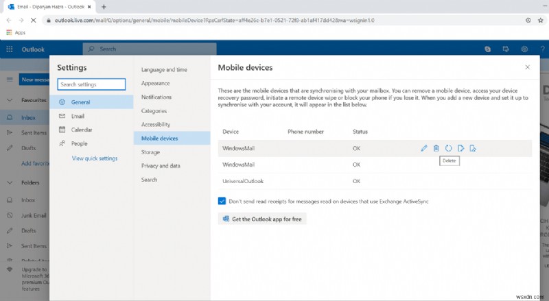 แก้ไข Outlook ไม่ซิงค์บน Android