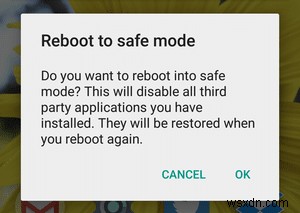 แก้ไขปัญหาในการโหลดวิดเจ็ตบน Android