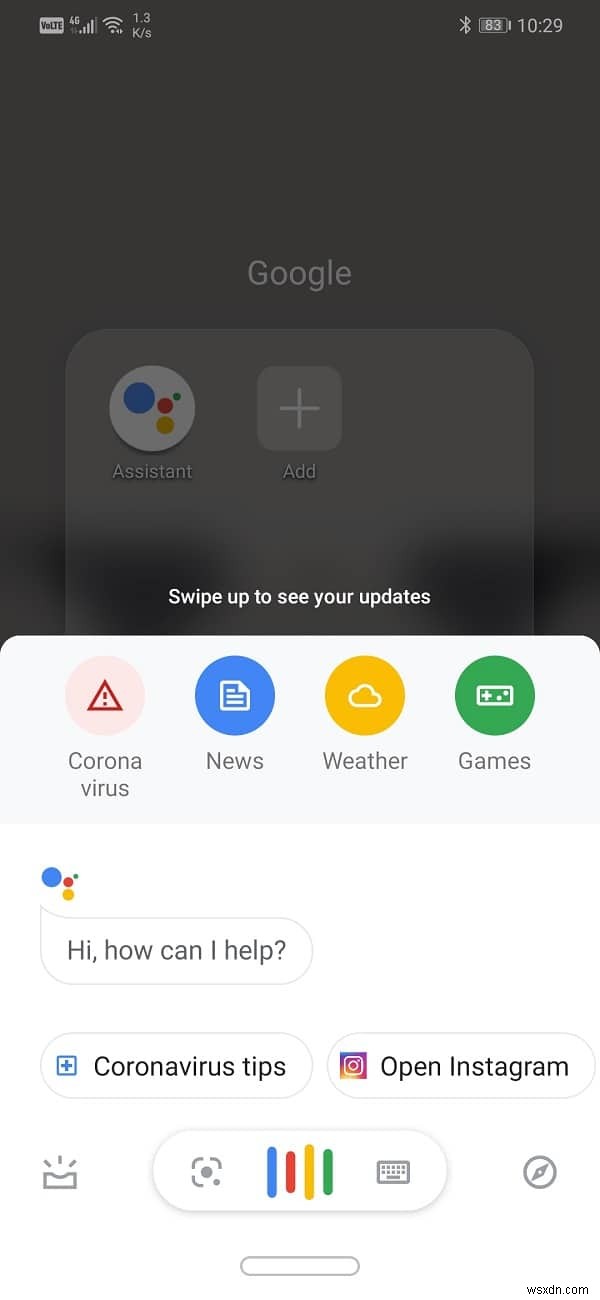 วิธีเปิดไฟฉายของอุปกรณ์โดยใช้ Google Assistant