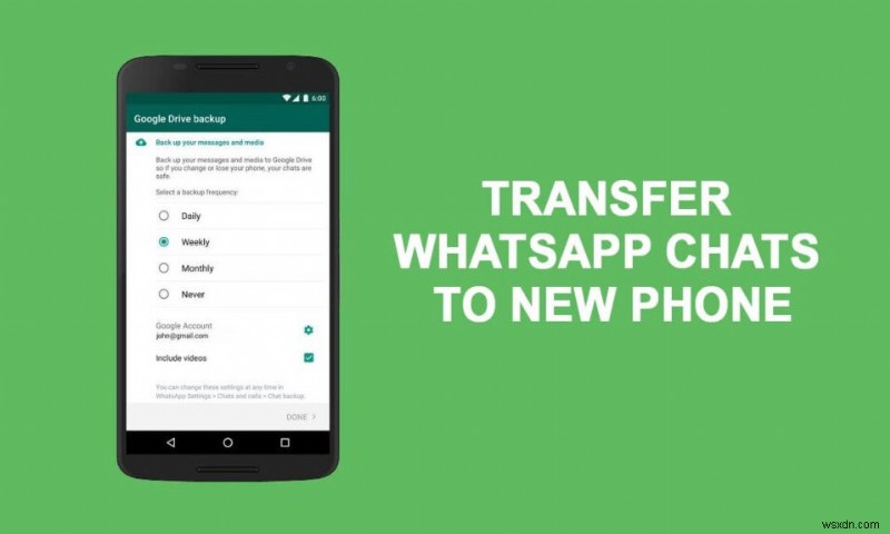 วิธีโอนการแชท WhatsApp เก่าไปยังโทรศัพท์เครื่องใหม่ของคุณ