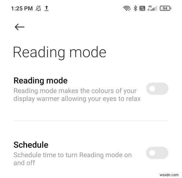 วิธีเปิดใช้งานตัวกรองแสงสีฟ้าบน Android