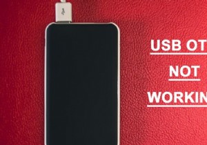 แก้ไข USB OTG ไม่ทำงานบนอุปกรณ์ Android 