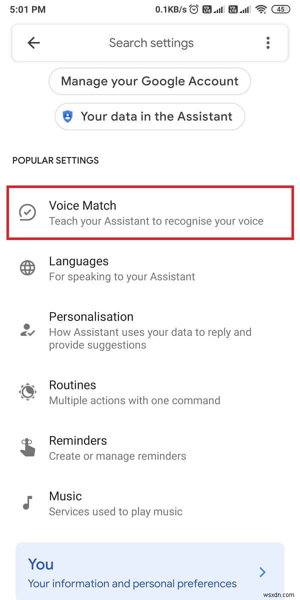 วิธีปิดการใช้งาน Google Assistant บนหน้าจอล็อก