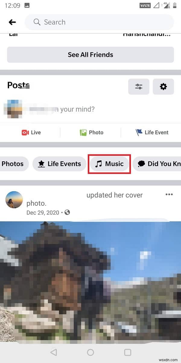 วิธีการเพิ่มเพลงไปยังโปรไฟล์ Facebook