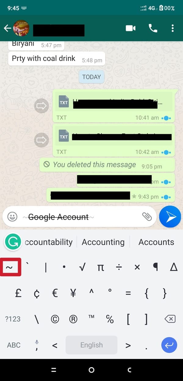 วิธีเปลี่ยนรูปแบบแบบอักษรใน WhatsApp
