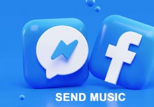 วิธีการส่งเพลงบน Facebook Messenger