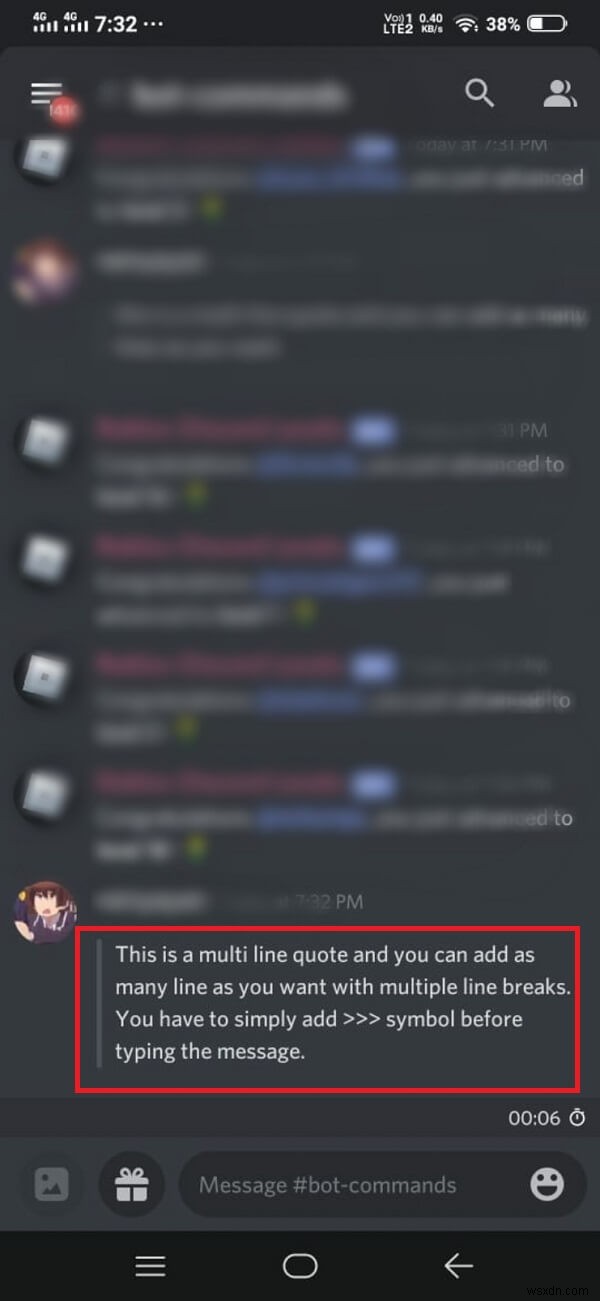 วิธีอ้างอิงบุคคลใน Discord