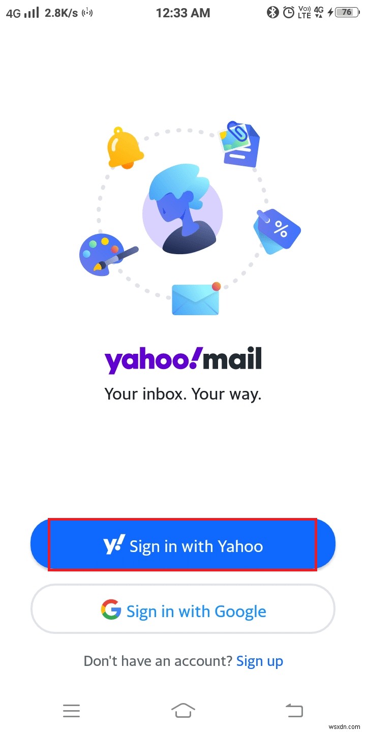 3 วิธีในการเพิ่ม Yahoo Mail ไปยัง Android