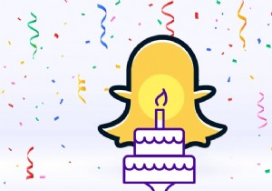 วิธีค้นหาวันเกิดของใครบางคนใน Snapchat