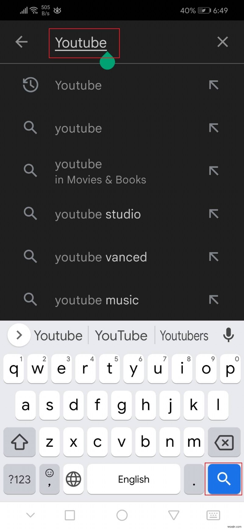 แก้ไข อุ๊ปส์ มีบางอย่างผิดพลาดในแอป YouTube