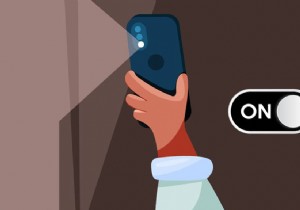 วิธีการเปิดไฟฉายบนโทรศัพท์