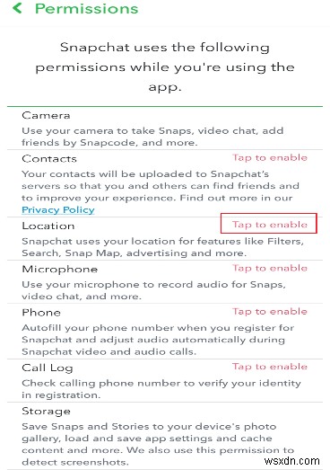 แก้ไข Snapchat จะไม่โหลดเรื่องราว