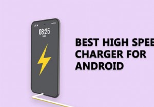 20 เครื่องชาร์จความเร็วสูงที่ดีที่สุดสำหรับ Android