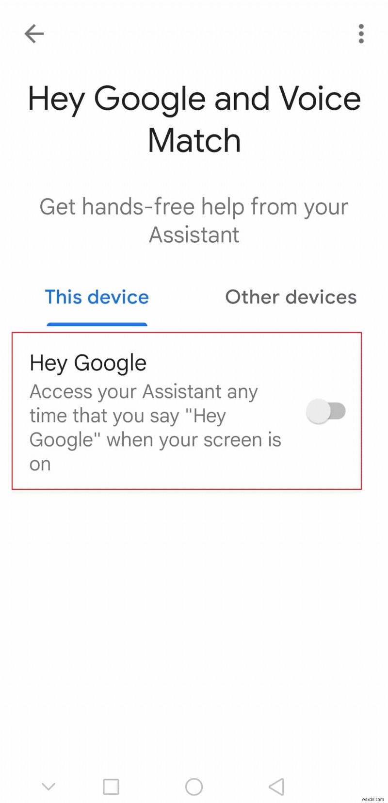 ฉันจะเปิดหรือปิด Google Assistant บน Android ได้อย่างไร