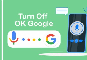 วิธีปิด Google โอเคบน Android