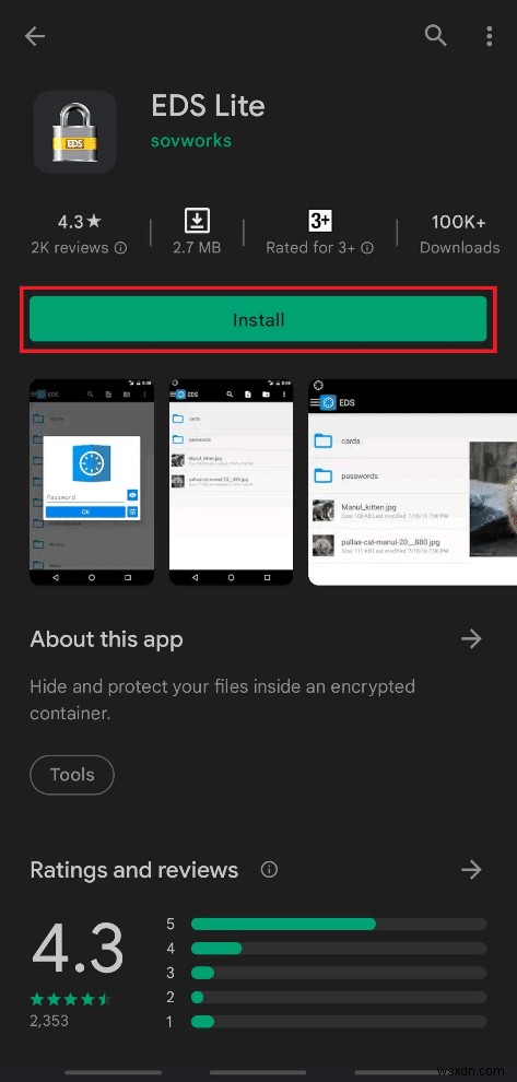 วิธีการเมานต์ VeraCrypt ที่เข้ารหัสบน Android