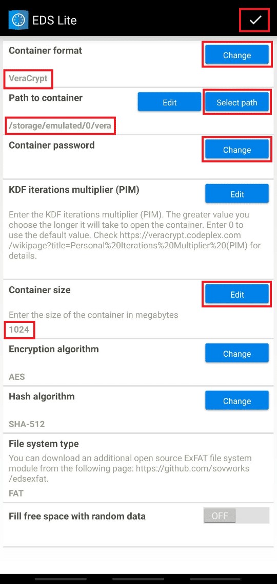 วิธีการเมานต์ VeraCrypt ที่เข้ารหัสบน Android