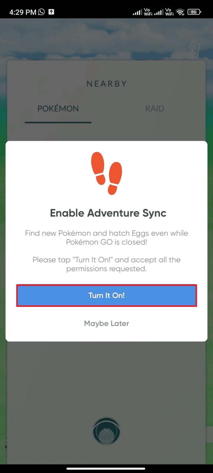 แก้ไขPokémon Go Adventure Sync ไม่ทำงานบน Android