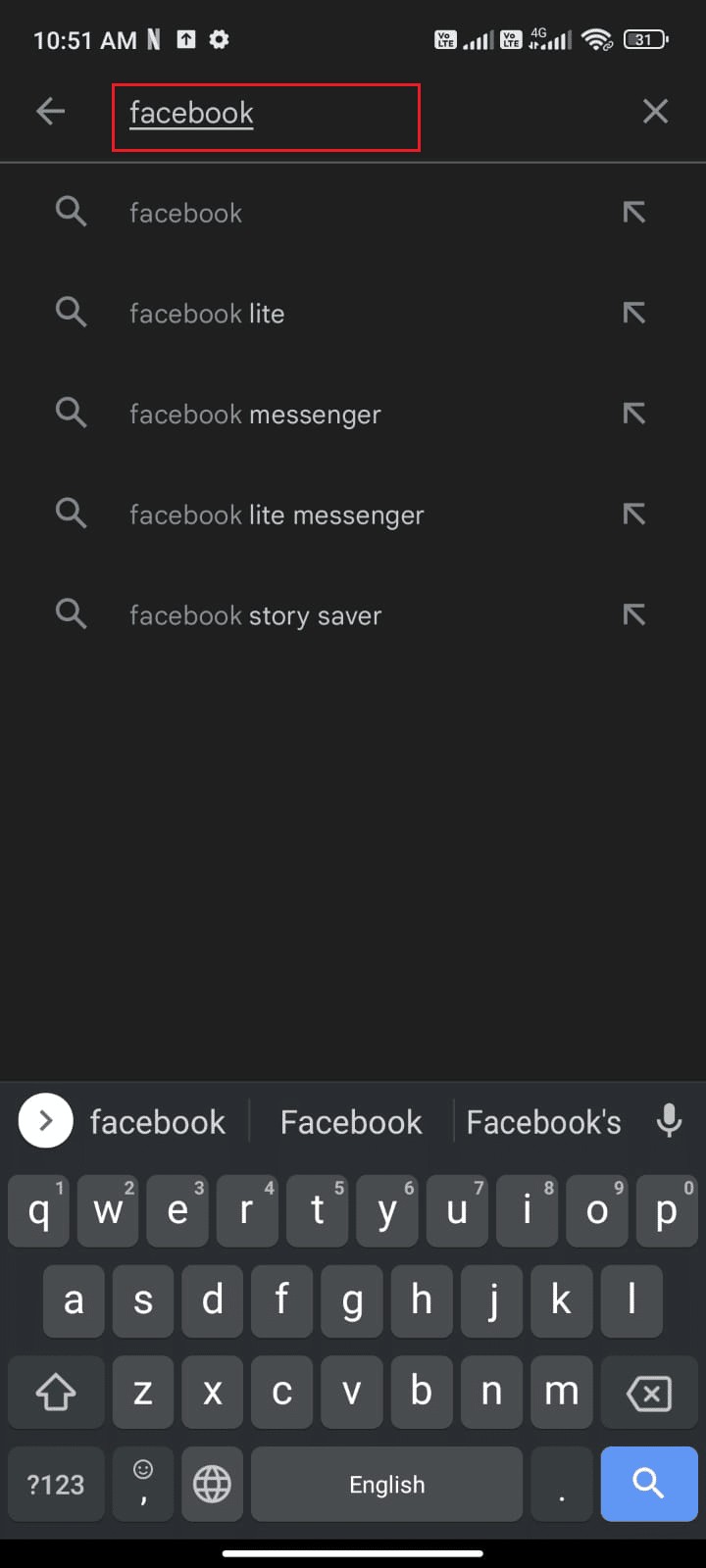 แก้ไข Facebook ทำให้หยุดทำงานบน Android