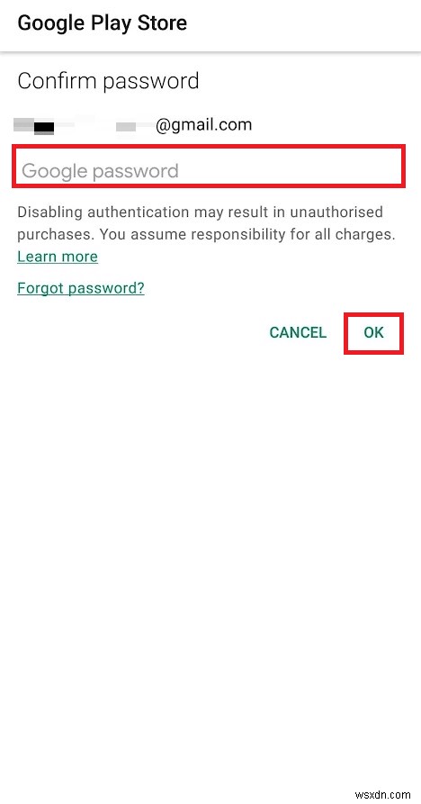 แก้ไขข้อผิดพลาดที่จำเป็นสำหรับการตรวจสอบสิทธิ์ Google Play บน Android