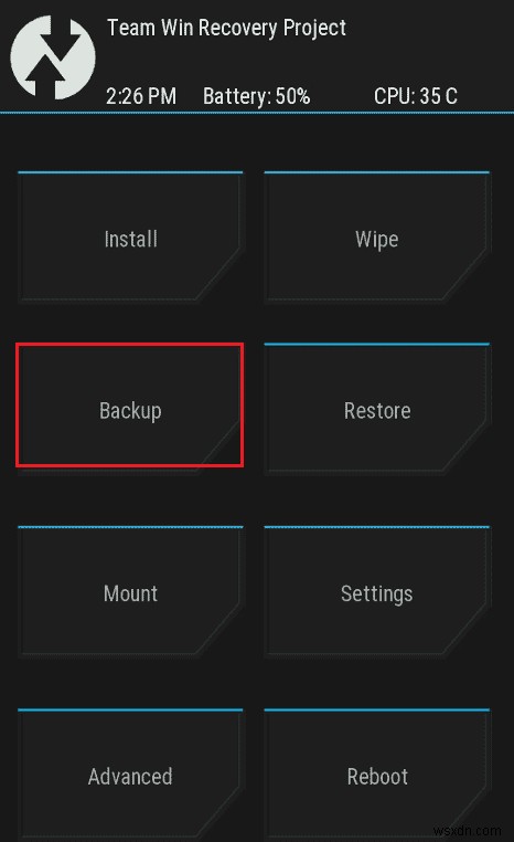 แก้ไข Unable to Mount Storage TWRP บน Android 