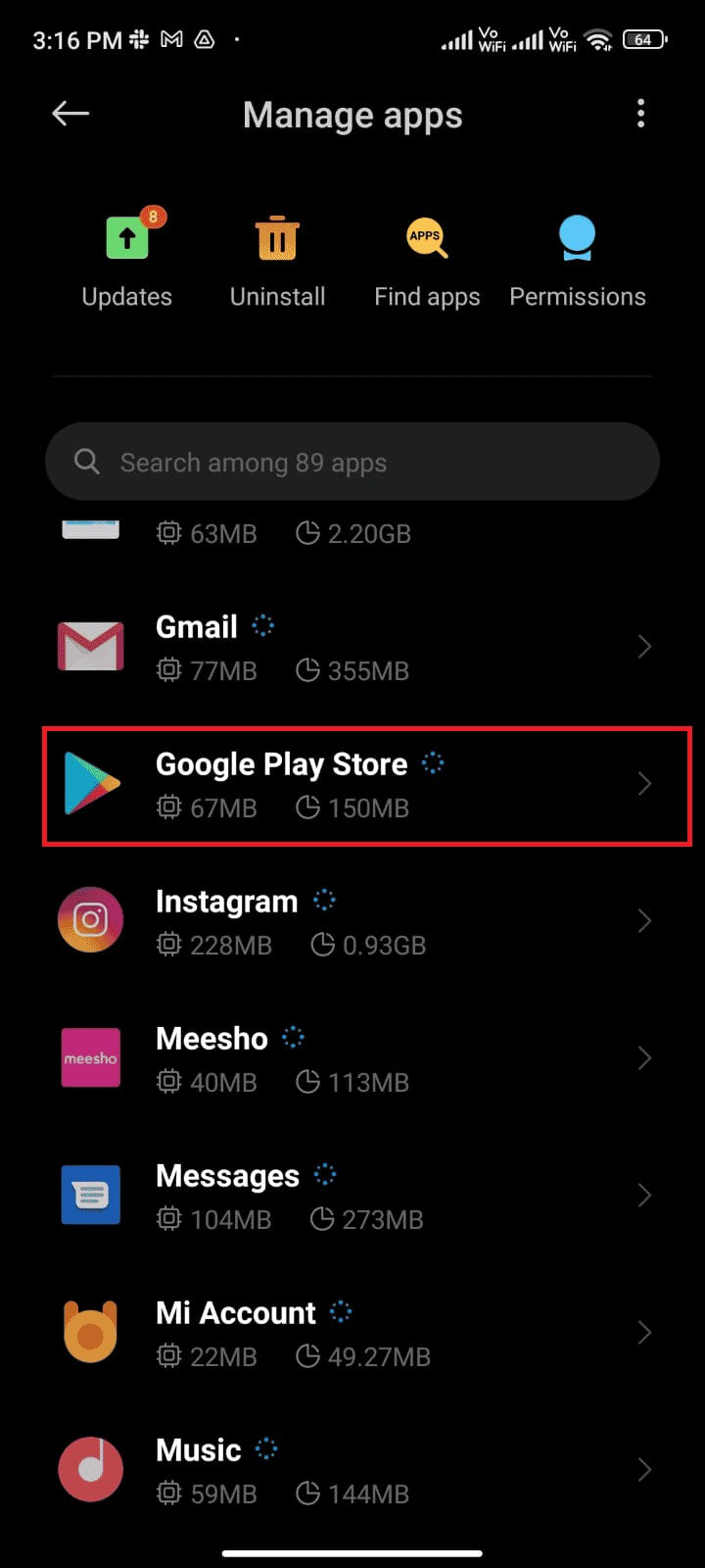 แก้ไขรหัสข้อผิดพลาดของ Google Play 495 บน Android