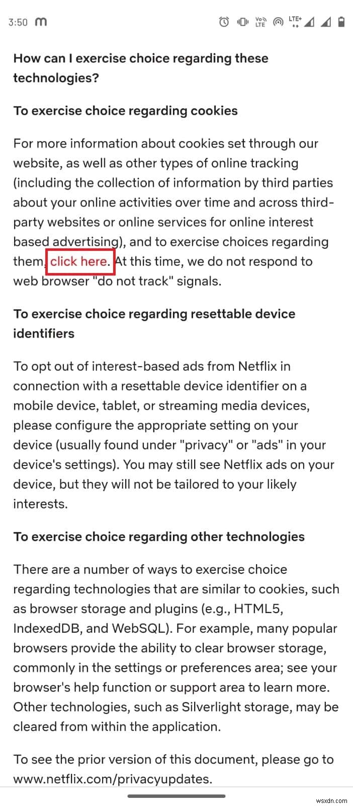 วิธีการลบคุกกี้ Netflix บน Android