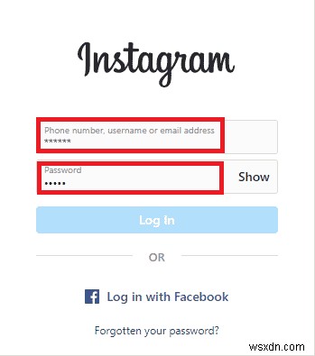 แก้ไขข้อผิดพลาดในการเข้าสู่ระบบที่จำเป็นสำหรับคำติชม Instagram 