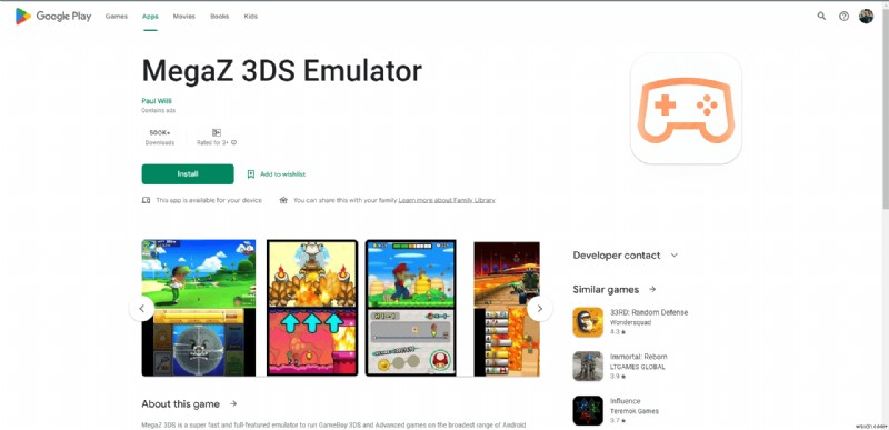 11 สุดยอด 3D Emulator ดาวน์โหลดสำหรับ Android APK