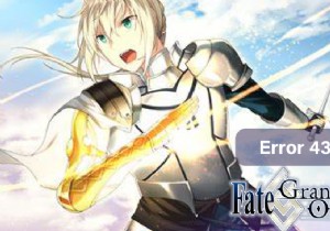 แก้ไขข้อผิดพลาด Fate Grand Order 43 บน Android