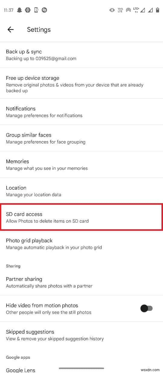 แก้ไข Google Photos ไม่สามารถบันทึกการเปลี่ยนแปลงได้