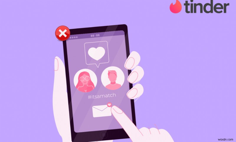 แก้ไขการจับคู่ Tinder หายไปบน Android