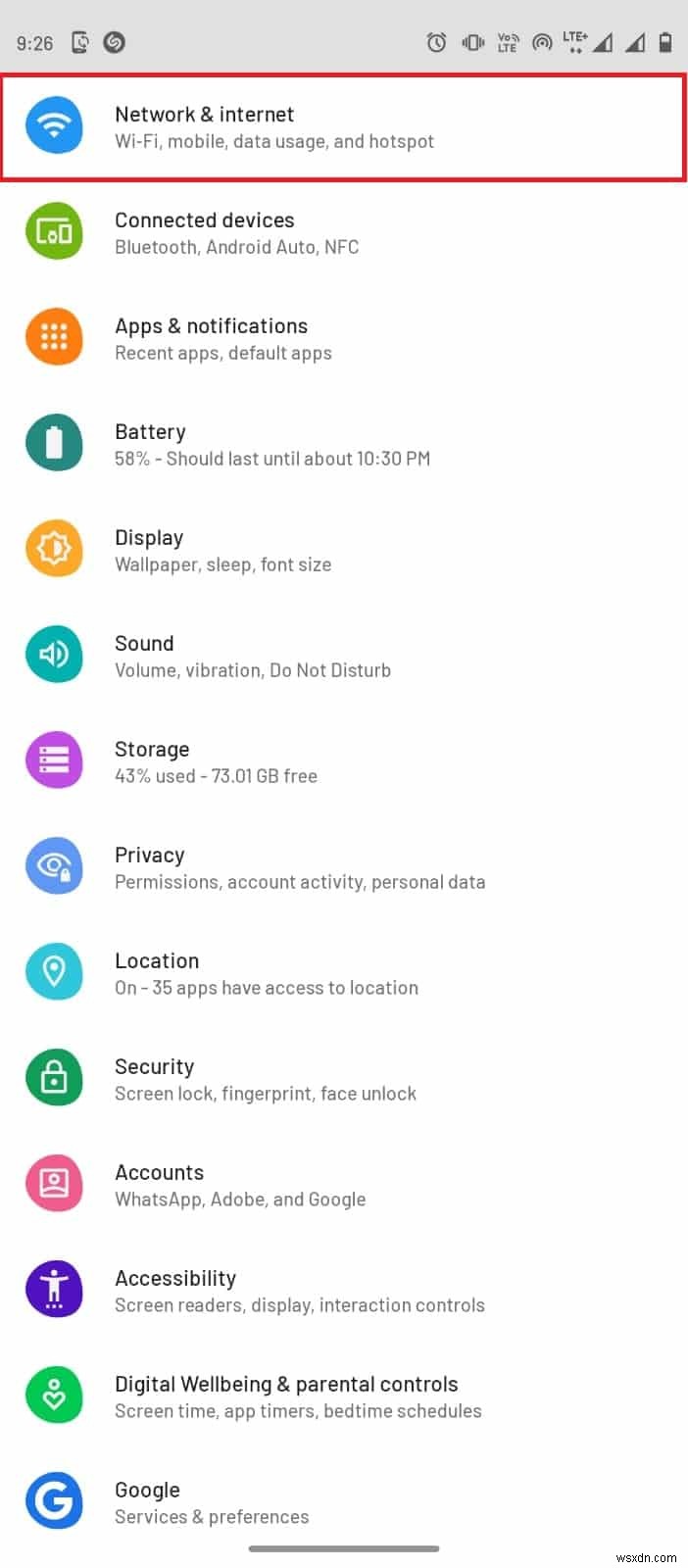 แก้ไขข้อผิดพลาด Wyze 07 บน Android 