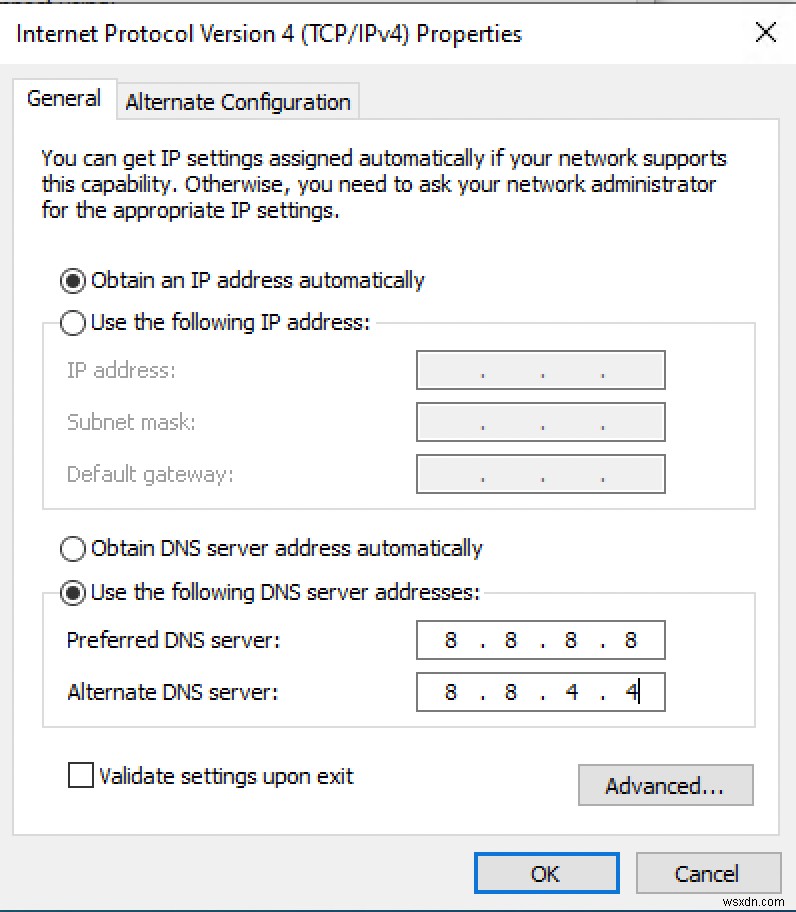 เซิร์ฟเวอร์ DNS ไม่ตอบสนอง – วิธีแก้ไขข้อผิดพลาดใน Windows 10 