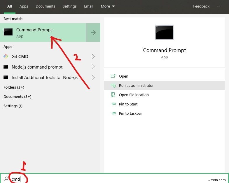 วิธีบังคับลบไฟล์ – Windows Command Prompt cmd delete 