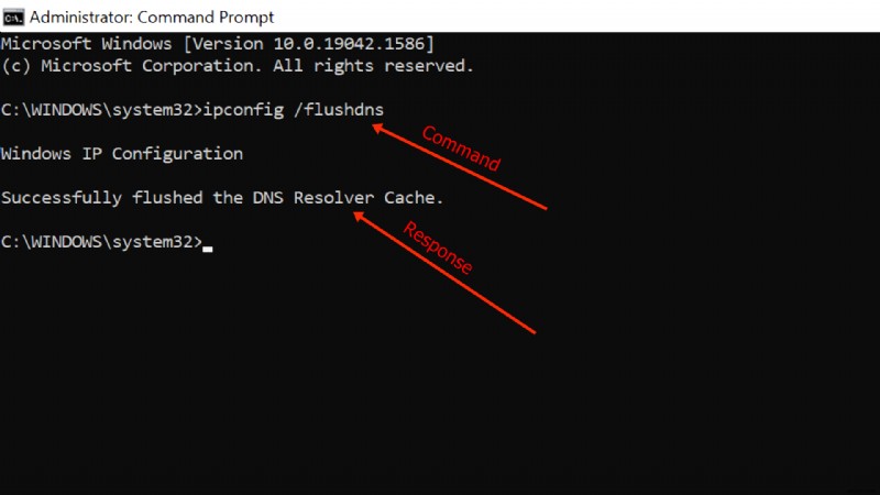 flushdns – วิธีล้าง DNS ด้วย Windows ipconfig /flushdns Command 