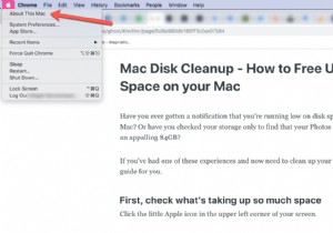 Mac Disk Cleanup - วิธีเพิ่มพื้นที่ว่างบน Mac 