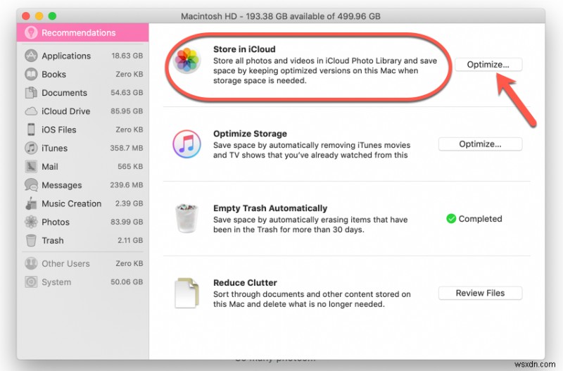 Mac Disk Cleanup - วิธีเพิ่มพื้นที่ว่างบน Mac 