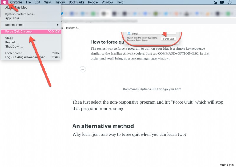 ควบคุม Alt Delete บน Mac - วิธีเปิดตัวจัดการงานบน Macbook 