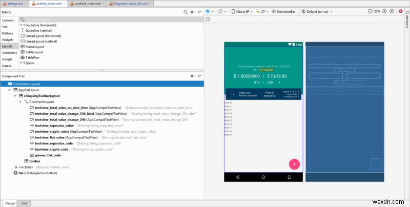 วิธีเริ่มสร้างแอพ Android ของคุณ:สร้าง Mockups, UI และเลย์เอาต์ XML 