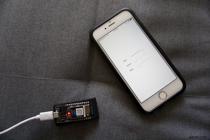 สุดยอด How-to:สร้างแอป Bluetooth Swift ด้วยฮาร์ดแวร์ใน 20 นาที 
